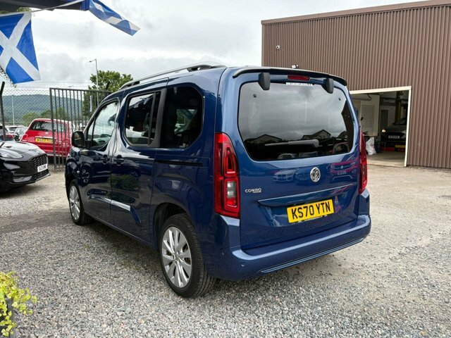 Vauxhall Combo Life 2020 1.2 Turbo Elite Mpv Euro 6 S Blue #5