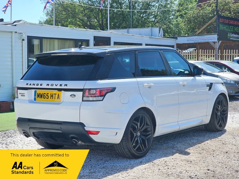 Land Rover Range Rover Sport 3.0 Sd V6 MW65HTA White #5