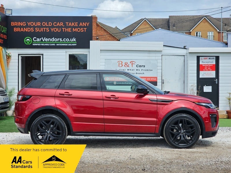 Land Rover Range Rover Evoque 2.0 Td4 Hse Dynamic OE17UDN Red #4