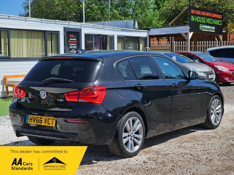 BMW 1 Series 1.5 118I Sport Euro HV66VCT Black #5