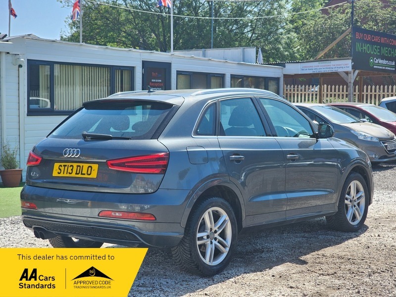 Audi Q3 2.0 Tdi S Line ST13DLO Grey #5