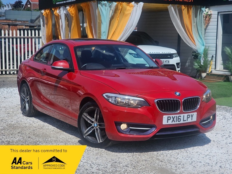 BMW 2 Series 2.0 220D Sport Euro PX16LPY Red