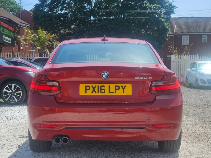 BMW 2 Series 2.0 220D Sport Euro PX16LPY Red #6