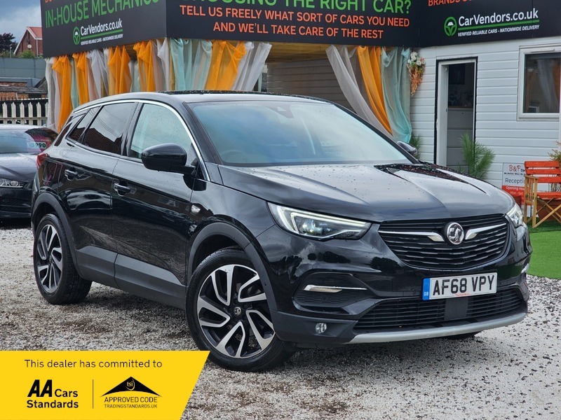 Vauxhall Grandland X 1.2 Turbo Elite Nav Black