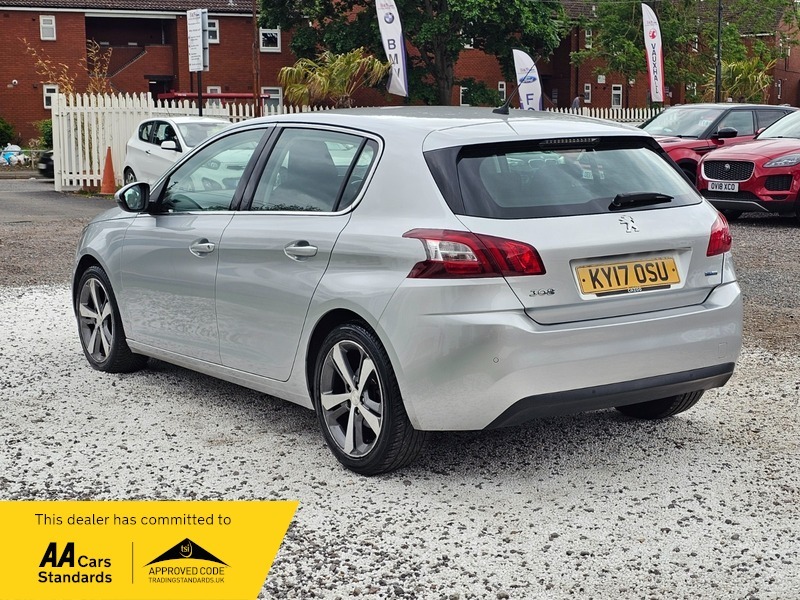 Peugeot 308 1.2 Puretech Allure Euro KY17OSU Silver #6
