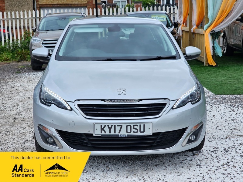 Peugeot 308 1.2 Puretech Allure Euro KY17OSU Silver #2
