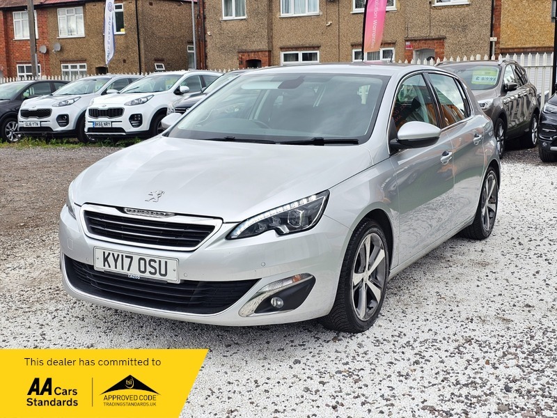 Peugeot 308 1.2 Puretech Allure Euro KY17OSU Silver #4