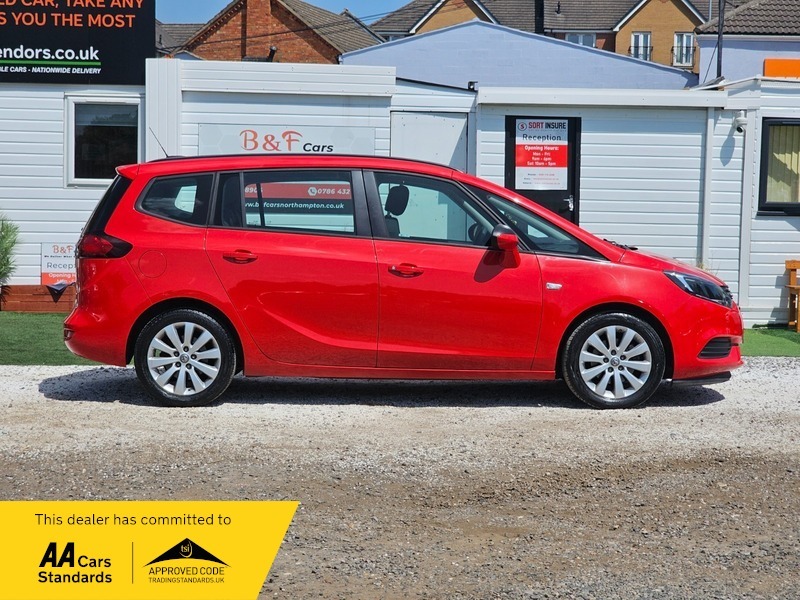 Vauxhall Zafira 1.4I Turbo Design Euro Red #6