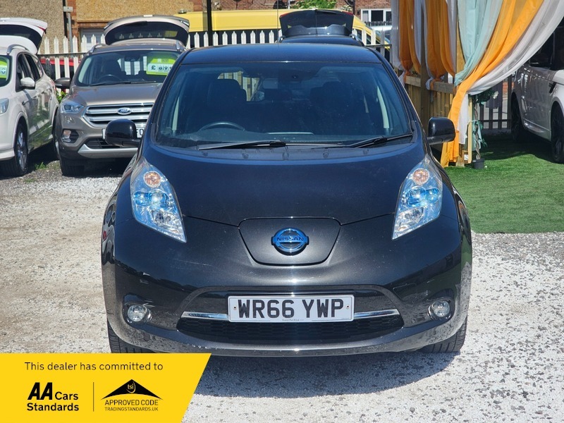 Nissan Leaf 30Kwh Tekna WR66YWP Black #2