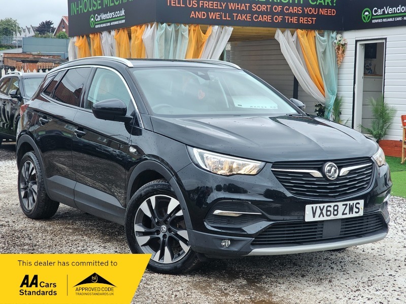 Vauxhall Grandland X 1.5 Turbo D Blueinjection Black