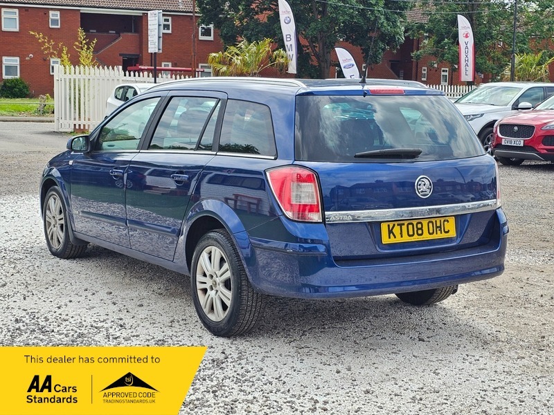 Vauxhall Astra 1.6I 16V Design Easytronic KT08OHC Blue #6