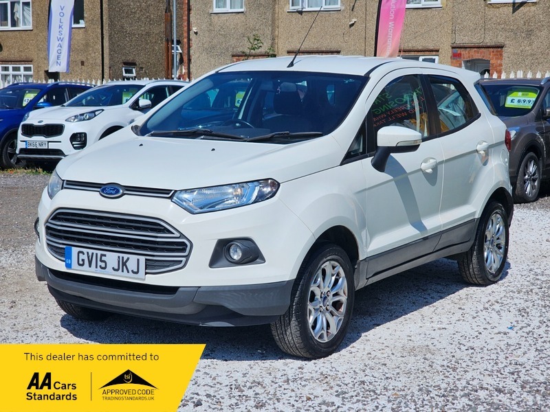 Ford Ecosport 1.5 Tdci Zetec 2Wd GV15JKJ White #4