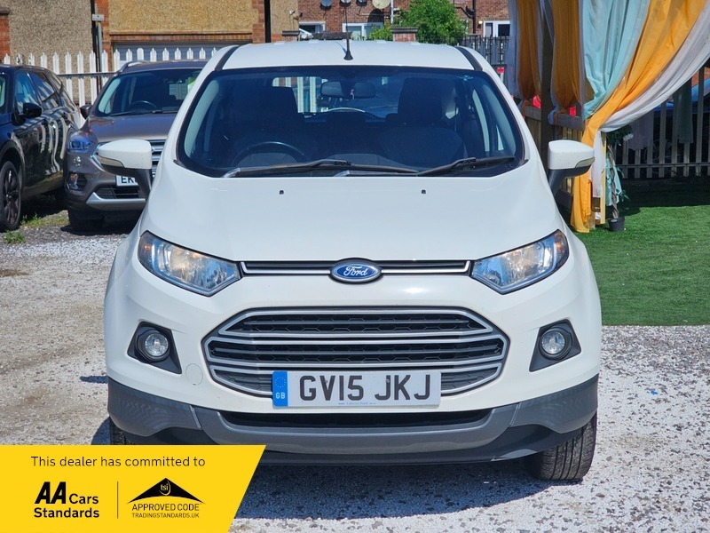 Ford Ecosport 1.5 Tdci Zetec 2Wd GV15JKJ White #2