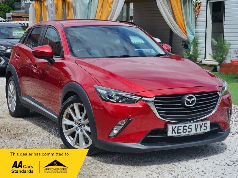 Mazda CX-3 1.5 Skyactiv-d Sport Nav Red