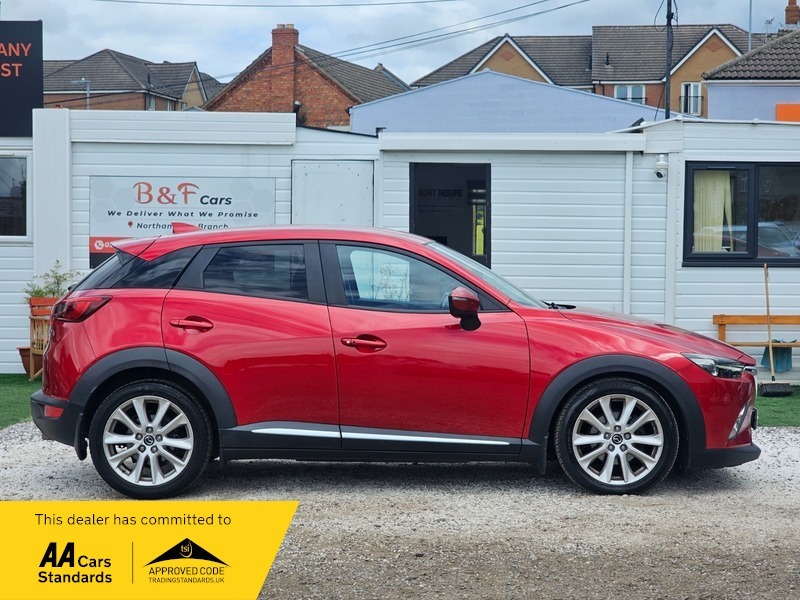 Mazda CX-3 1.5 Skyactiv-d Sport Nav Red #4