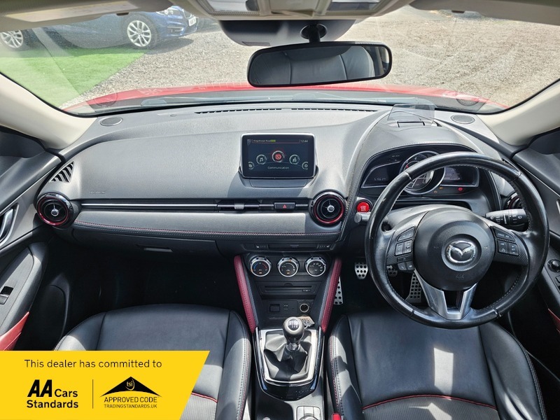 Mazda CX-3 1.5 Skyactiv-d Sport Nav Red #3
