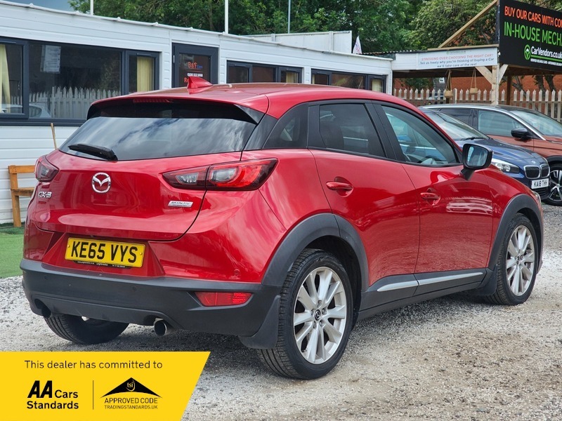 Mazda CX-3 1.5 Skyactiv-d Sport Nav Red #5
