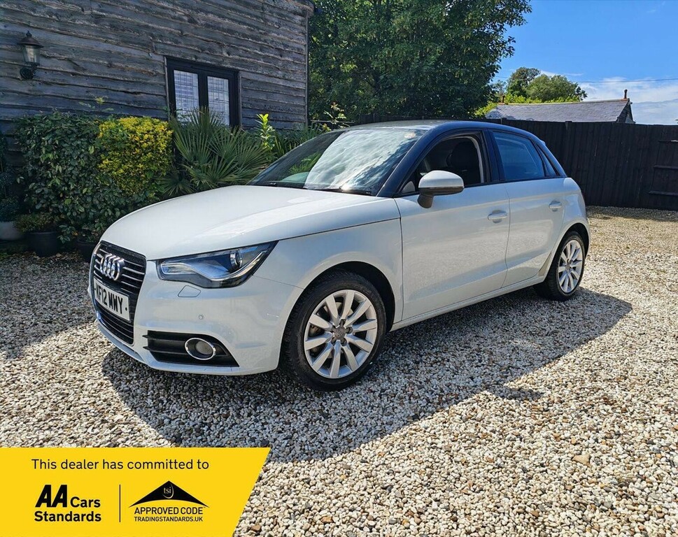 Audi A1 1.4 Tfsi S Line Sportback S Tronic Euro White