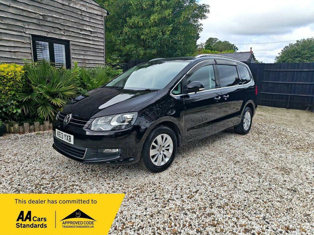 Volkswagen Sharan 1.4 Tsi Bluemotion Tech Se Nav Mpv Dsg Black #2