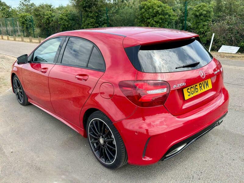 Mercedes-Benz A Class 2.1 A200d Amg Line Red #4