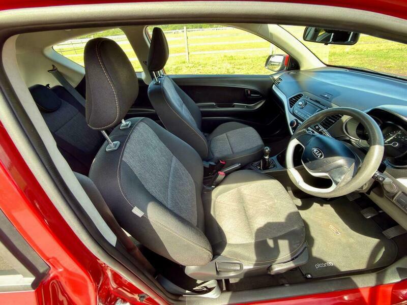 Kia Picanto Petrol Red #11