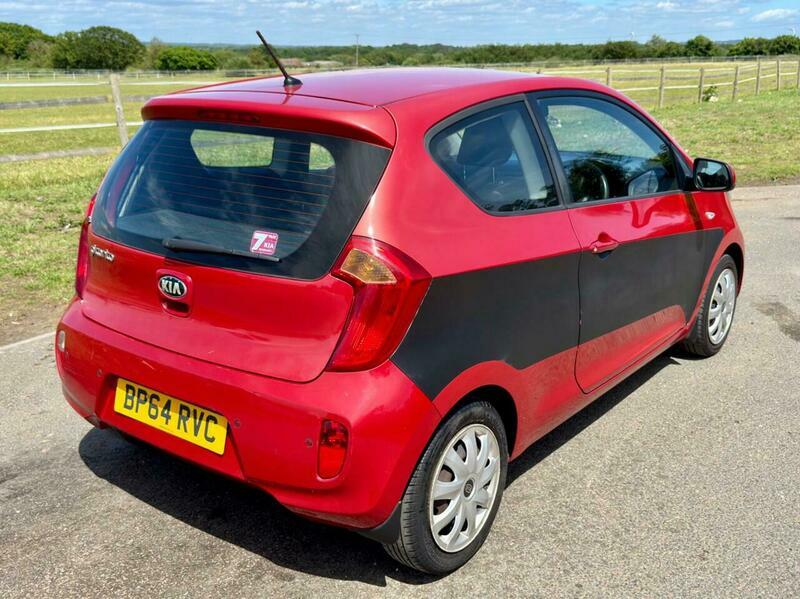 Kia Picanto Petrol Red #8