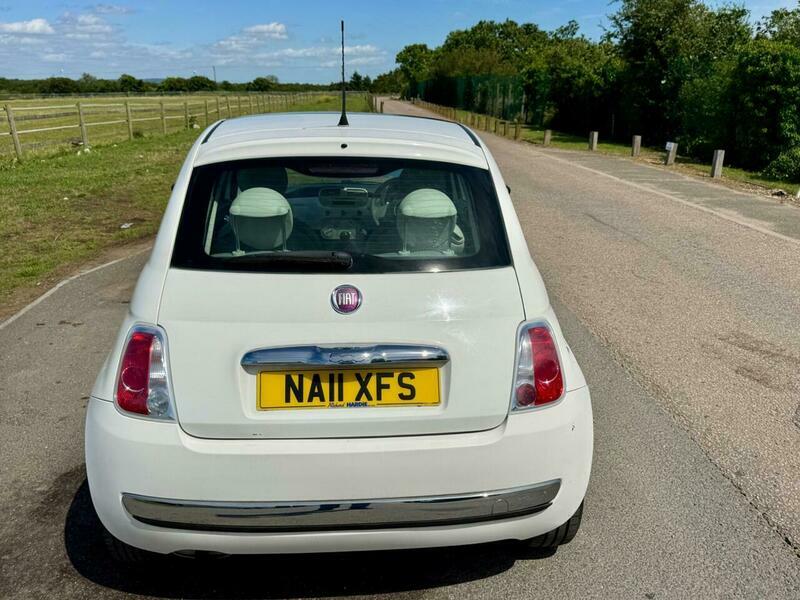 Fiat 500 1.2 Lounge Euro 5 White #6