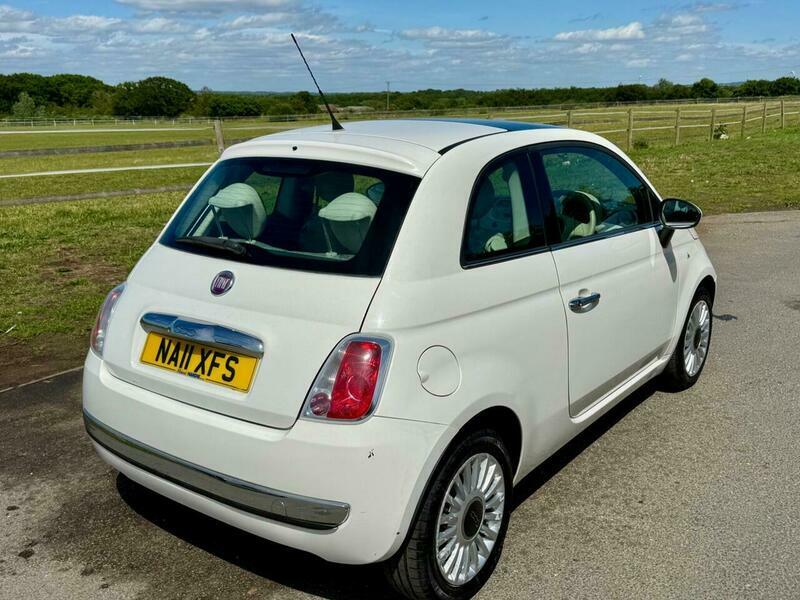 Fiat 500 1.2 Lounge 69 White #8