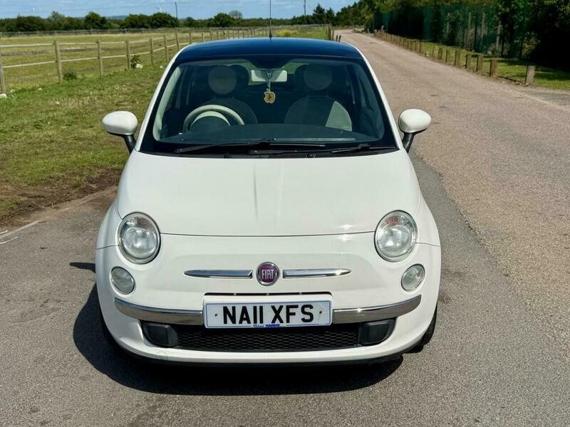 Fiat 500 1.2 Lounge Euro 5 White #2