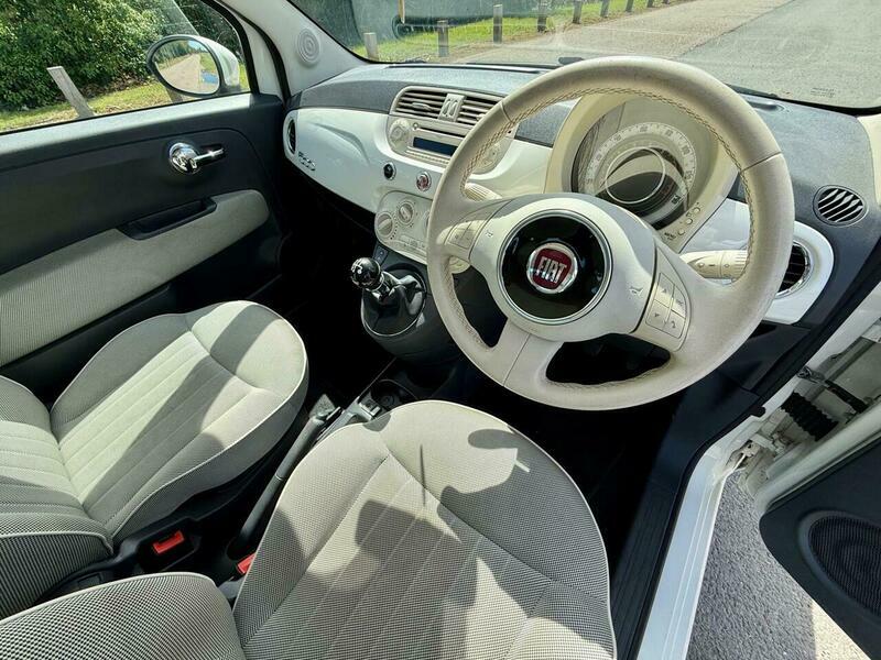Fiat 500 1.2 Lounge 69 White #10