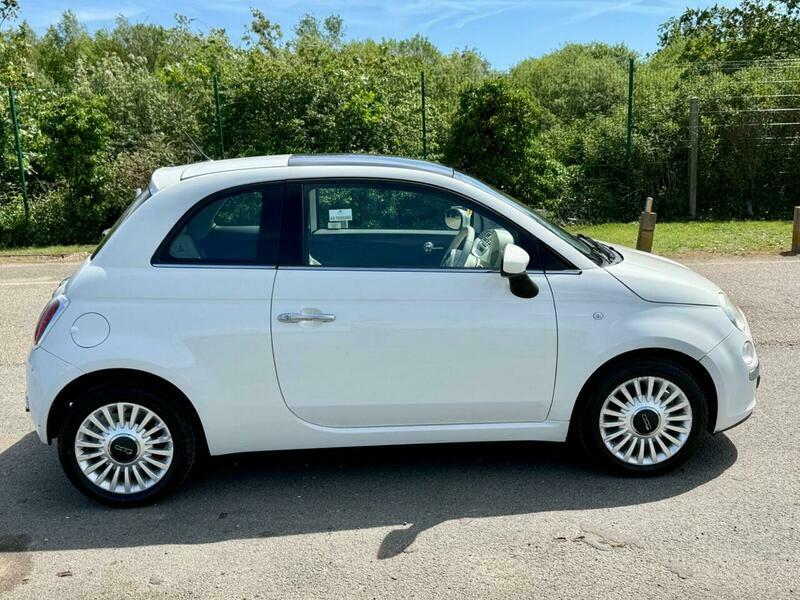 Fiat 500 1.2 Lounge 69 White #7
