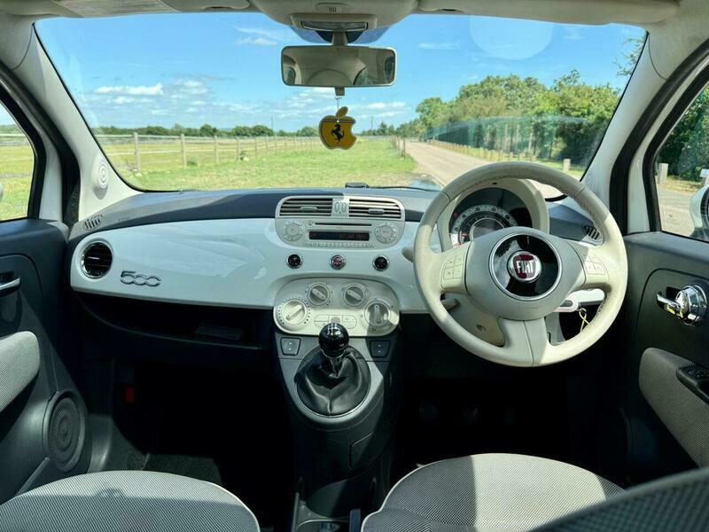 Fiat 500 1.2 Lounge 69 White #12