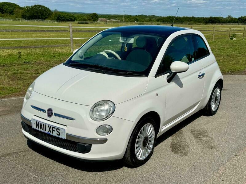 Fiat 500 1.2 Lounge Euro 5 White #3