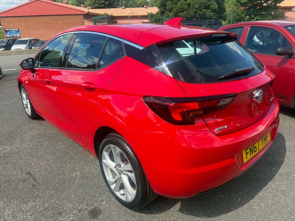 Vauxhall Astra 1.4I Turbo Sri Nav Euro 6 FN67YHF Red #4