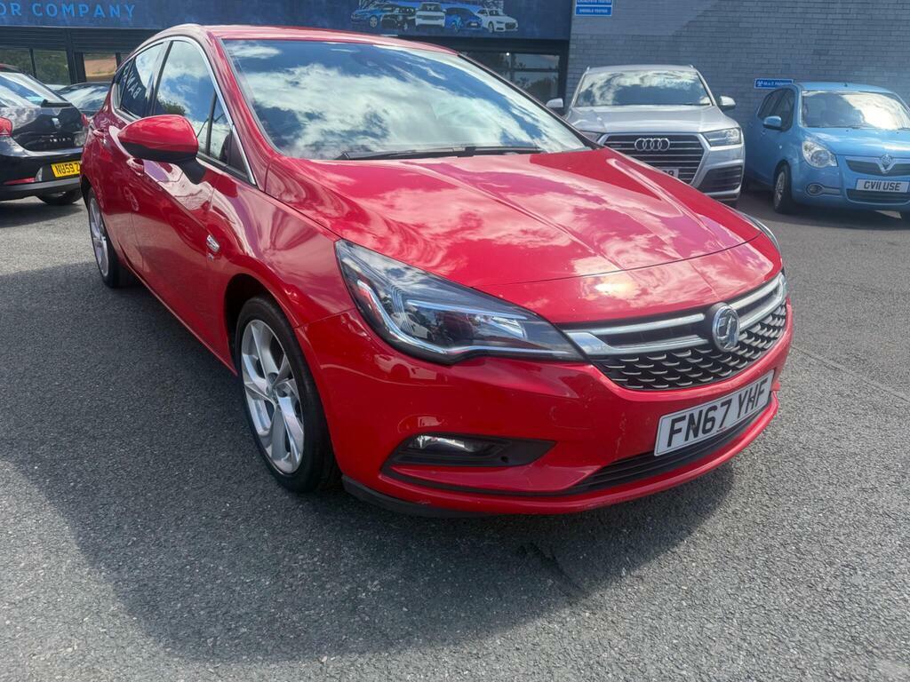 Vauxhall Astra 1.4I Turbo Sri Nav Euro 6 Red