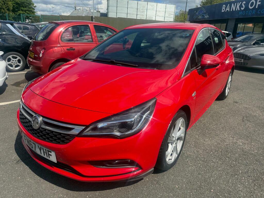 Vauxhall Astra 1.4I Turbo Sri Nav Euro 6 FN67YHF Red #3