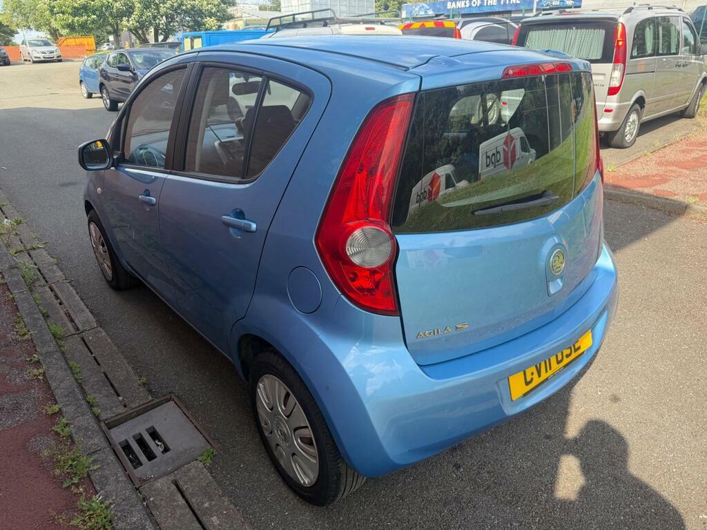 Vauxhall Agila 1.2 Vvt Ecoflex S Euro 5 Blue #4