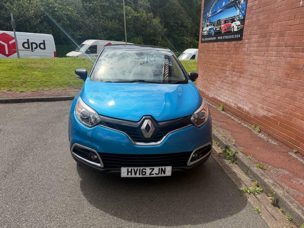 Renault Captur 1.5 Dci Energy Dynamique Nav Euro 6 S S HV16ZJN Blue #2