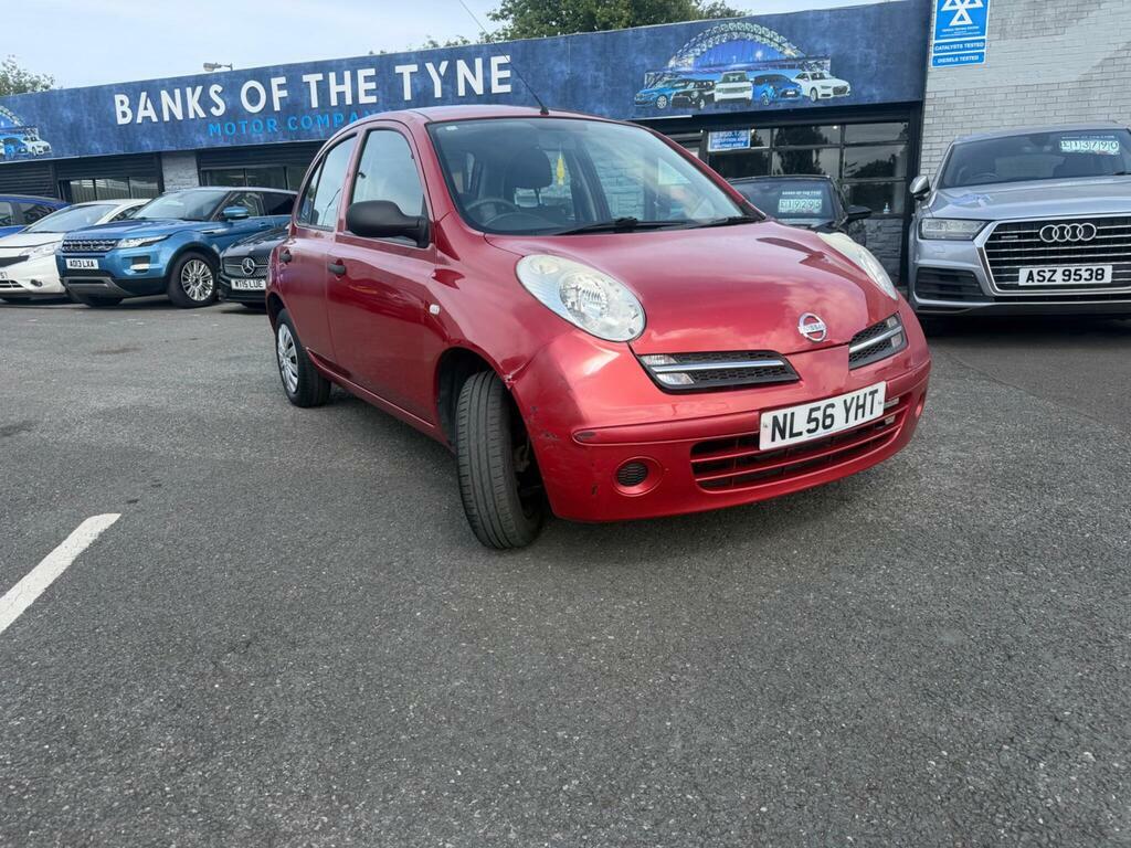 Nissan Micra 1.2 16V Initia NL56YHT Red