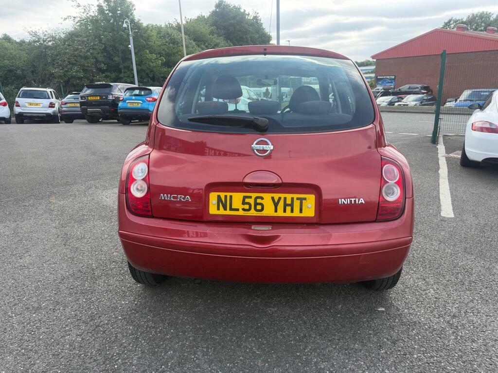 Nissan Micra 1.2 16V Initia NL56YHT Red #6