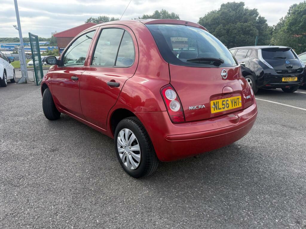 Nissan Micra 1.2 16V Initia NL56YHT Red #4