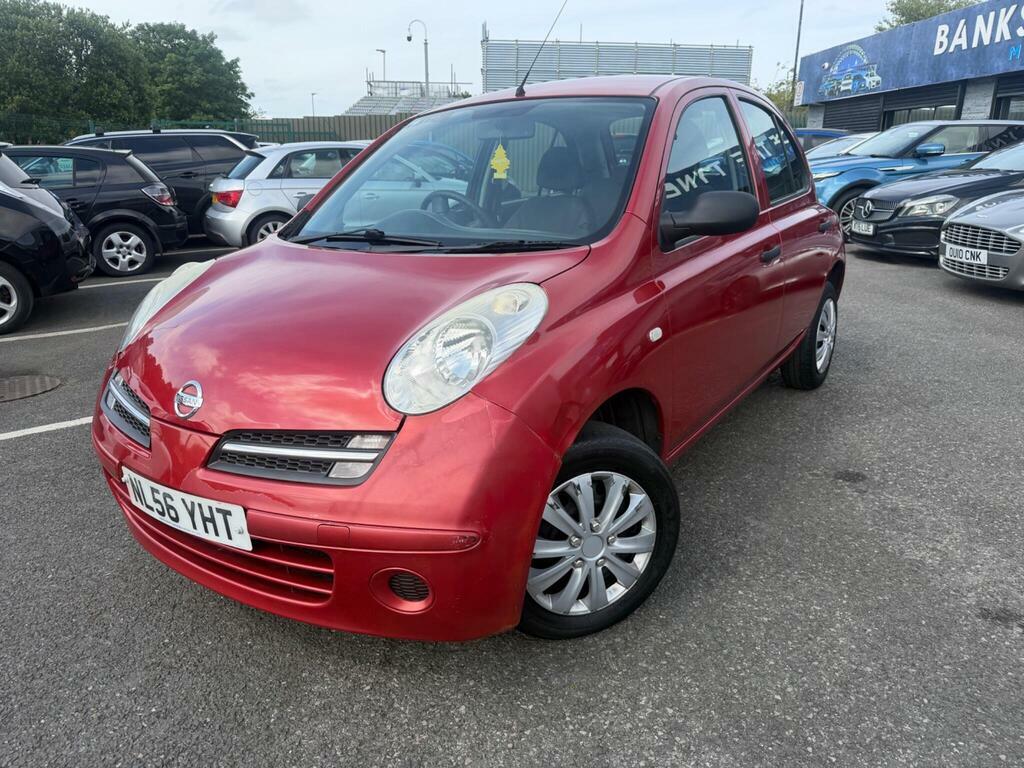 Nissan Micra 1.2 16V Initia NL56YHT Red #3