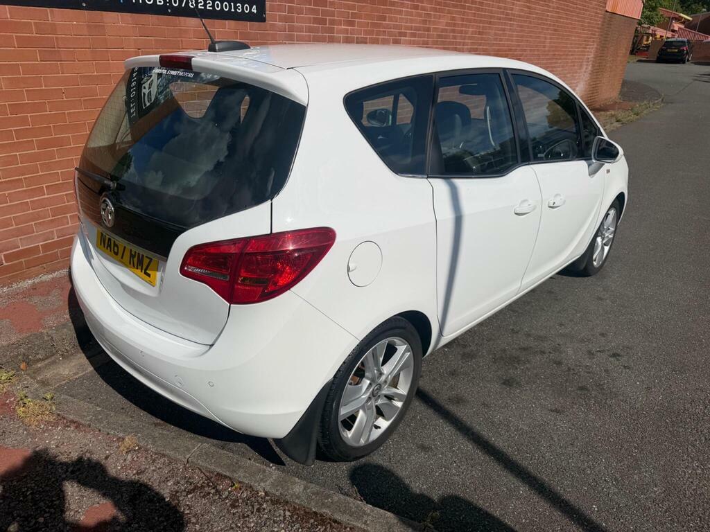 Vauxhall Meriva 1.4I Tech Line Euro 6 White #6