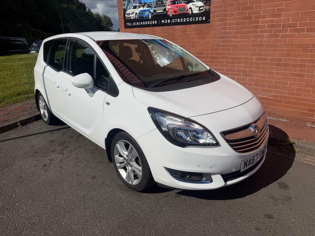 Vauxhall Meriva 1.4I Tech Line Euro 6 White