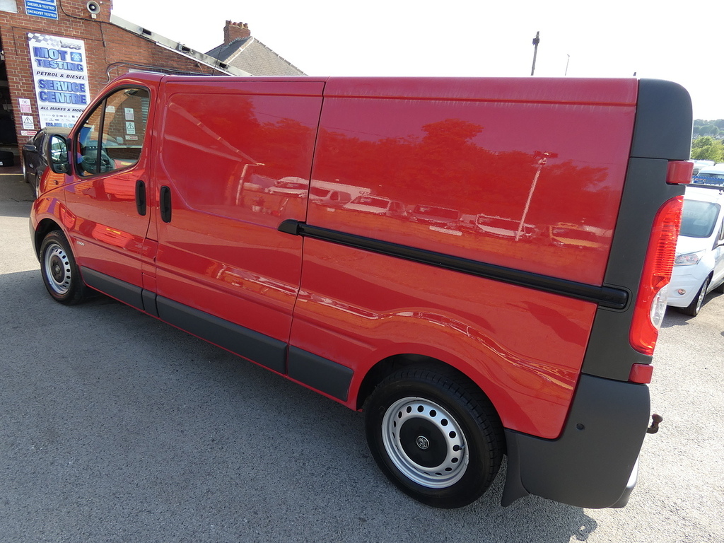 Vauxhall Vivaro 2.0Cdti Lwb Only 24K Ex Fire And Rescue Day Van U Red #3