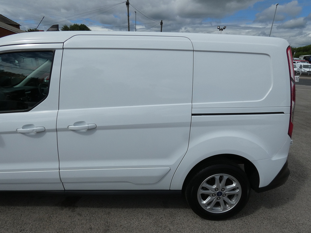 Ford Transit Connect 220 Ecoboost Euro 6 L2 Lwb Van With Sat Nav White #14