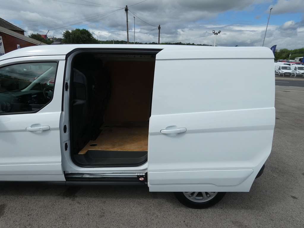Ford Transit Connect 220 Ecoboost Euro 6 L2 Lwb Van With Sat Nav White #7