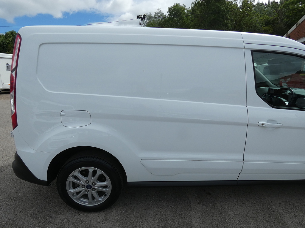 Ford Transit Connect 220 Ecoboost Euro 6 L2 Lwb Van With Sat Nav White #17