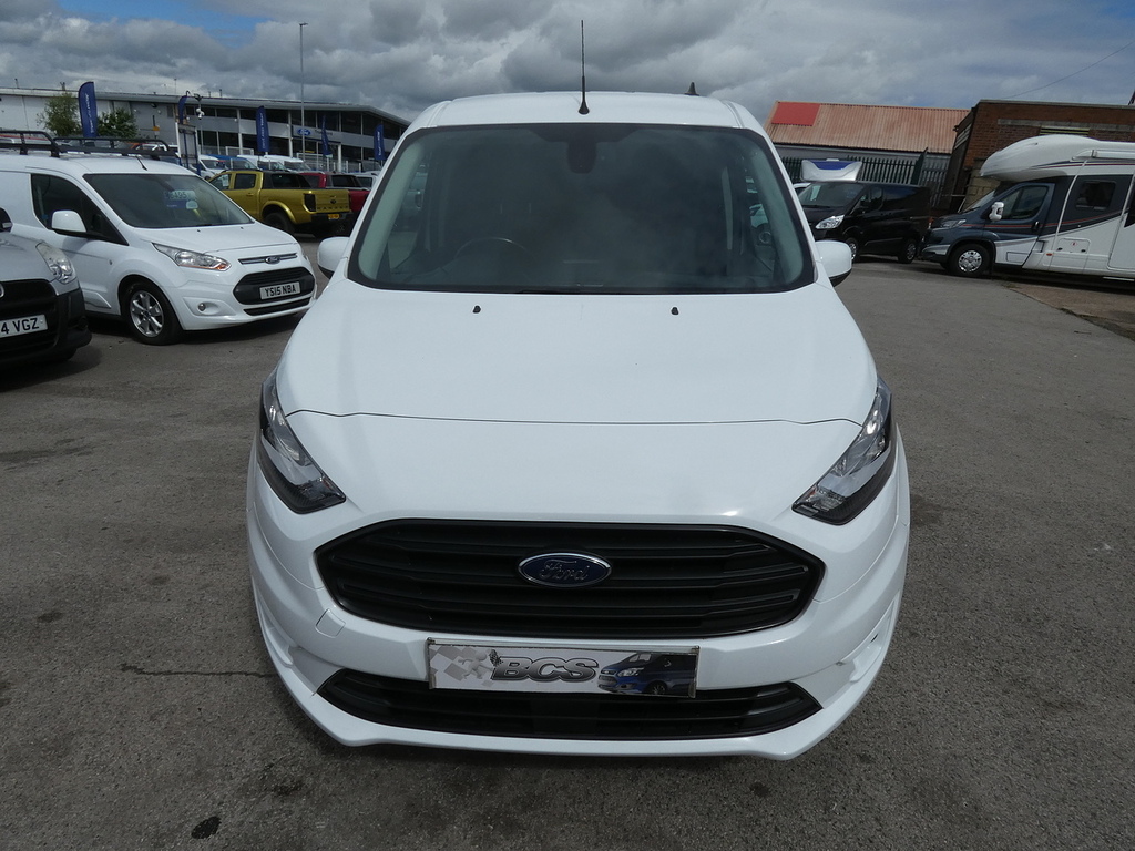 Ford Transit Connect 220 Ecoboost Euro 6 L2 Lwb Van With Sat Nav White #11