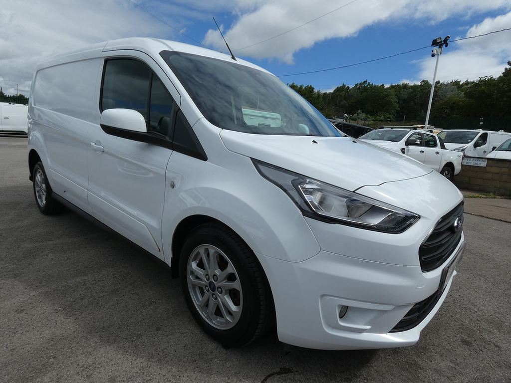 Ford Transit Connect 220 Ecoboost Euro 6 L2 Lwb Van With Sat Nav White #10